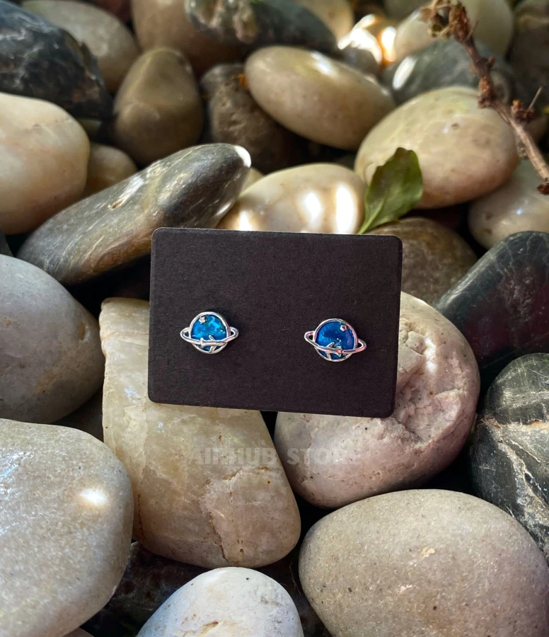 Blue Planet Earrings