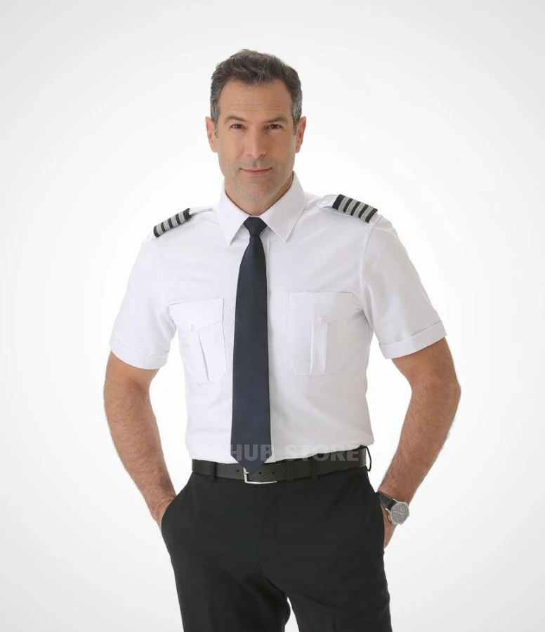 Short sleeves, fitted, FIT TROPO uniform shirt