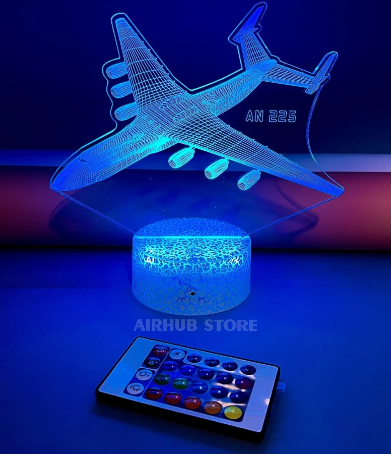 Antonov An-225 Mriya night light