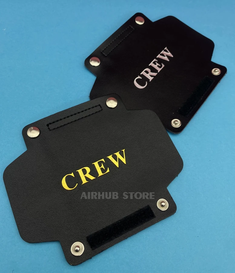 Crew suitcase handle cover with buttons