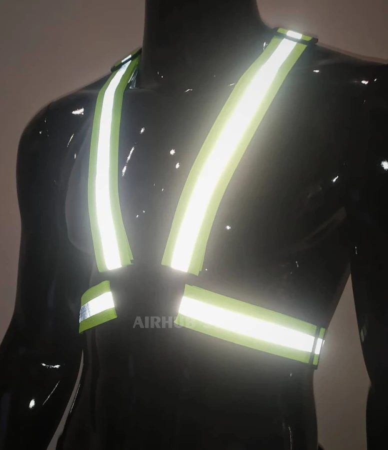 Reflective suspenders