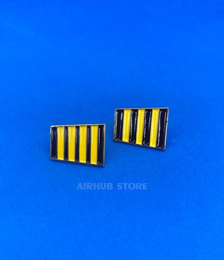 Pilot's epaulette pin