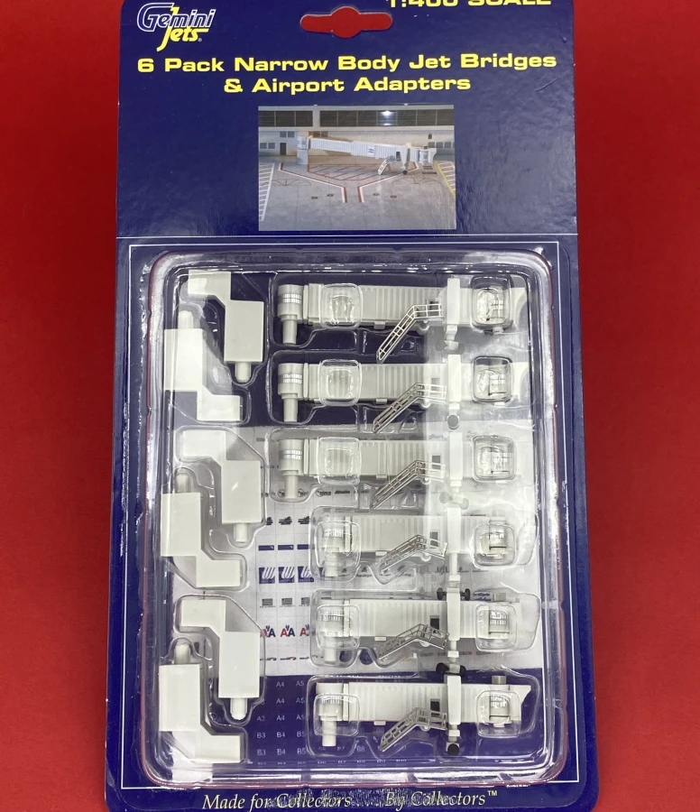 Set of 6 Teletraps 1:400 scale GeminiJets