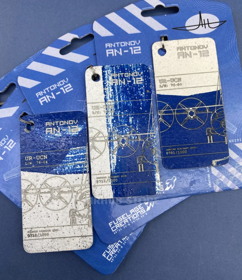 An-12 Antonov Keychain