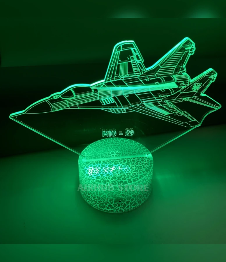 MiG-29 Fulcrum night light