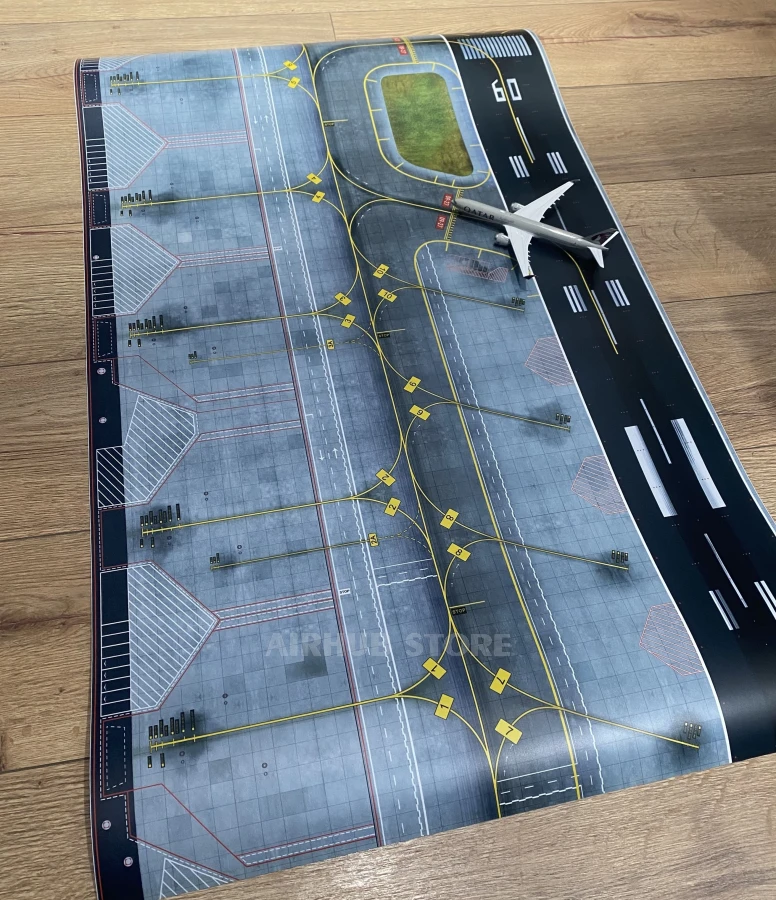 Airport diorama, 1:400 scale, 100 cm * 60 cm