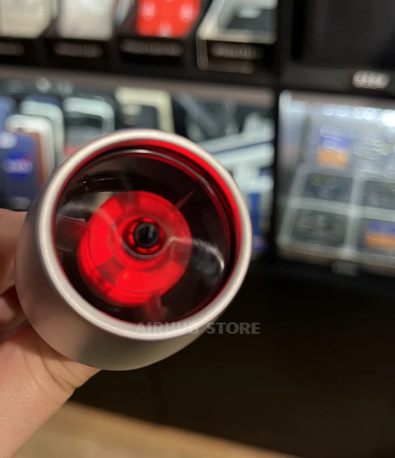 Turbine Silver Matte Air Freshener