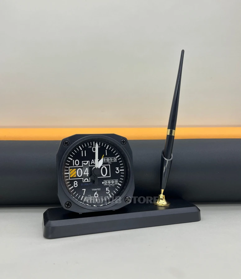 Modern Altimeter Desk Pen Set