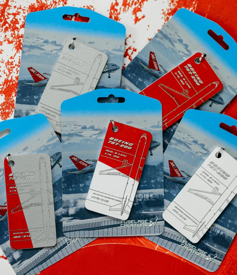 Boeing 757-200 Jet2 G-LSAI Keychain