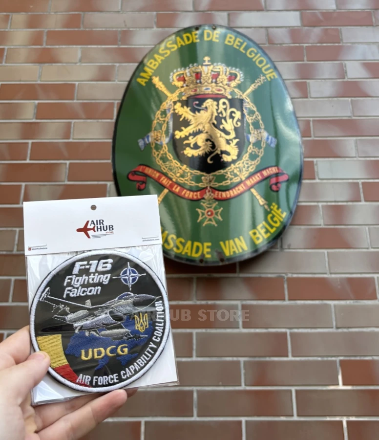 Нашивка UDCG F-16 Бельгія