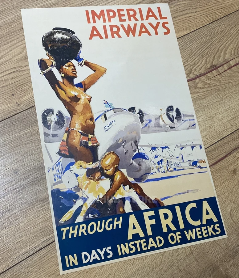Retro Africa Poster