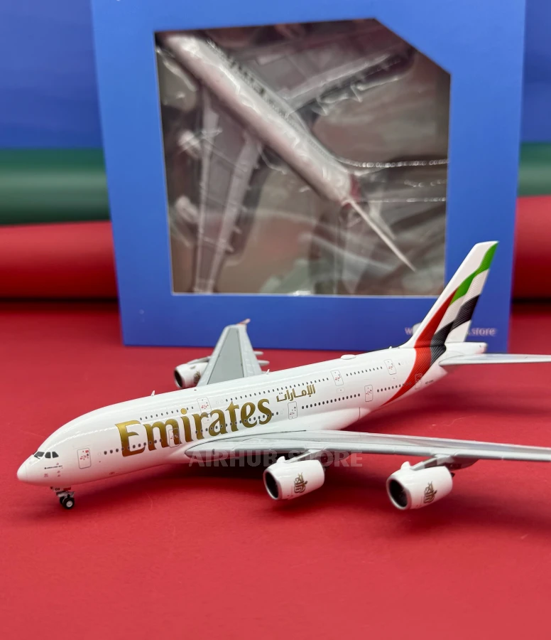 Aircraft Model Airbus A380 Emirates 1:400