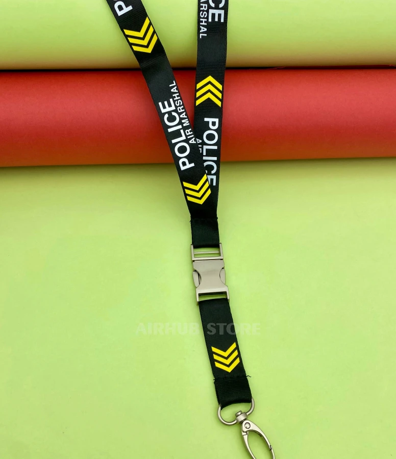 Police Air Marshal Lanyard
