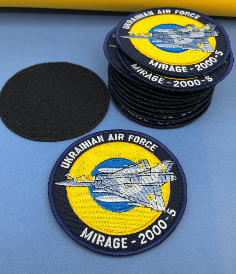 thumbnail image 2 of Original Ukrainian Air Force F-16 Patch - Velcro Back, Militaria Collectible From Ukraine 2 of 11