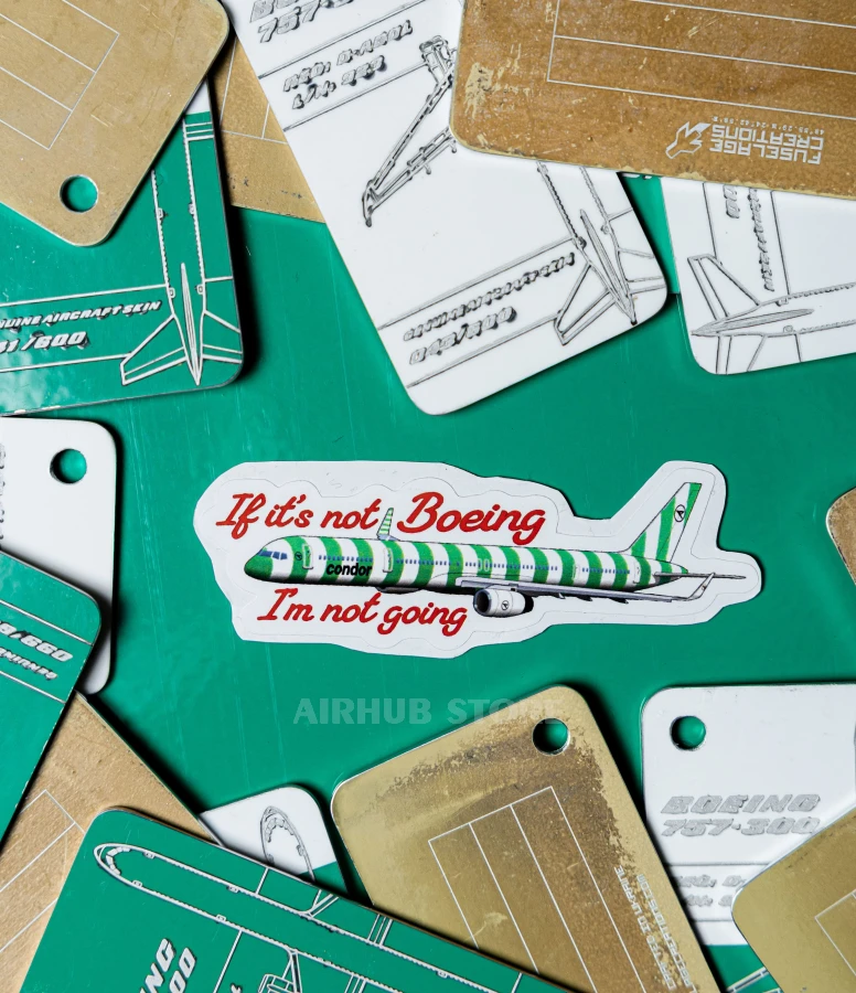 Boeing 757-300 Condor D-ABOL Keychain