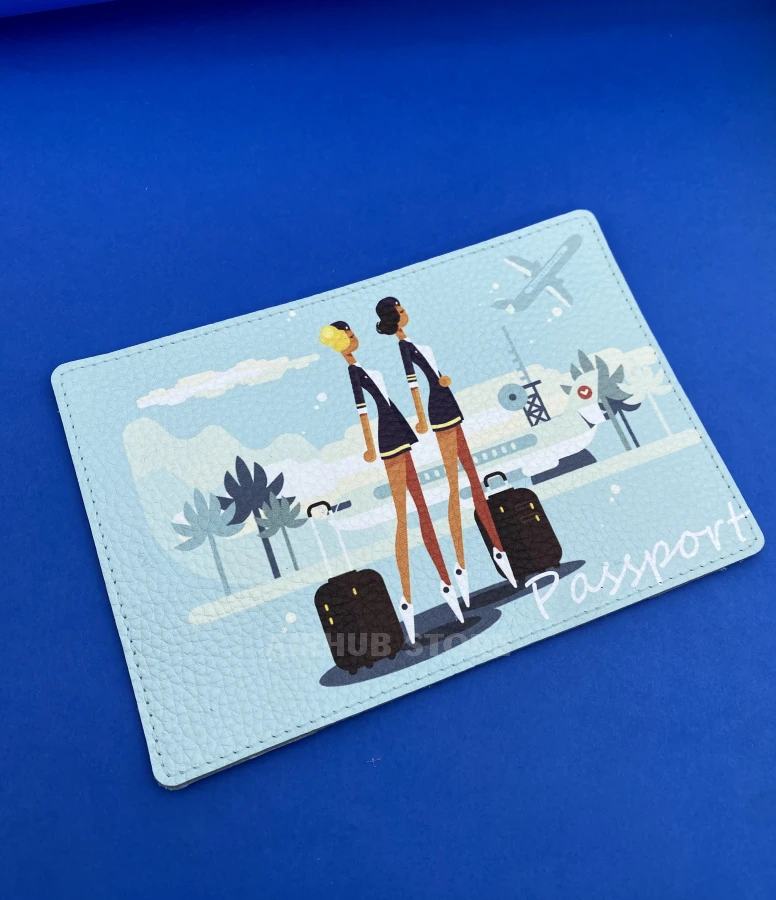 Passport cover flight attendants