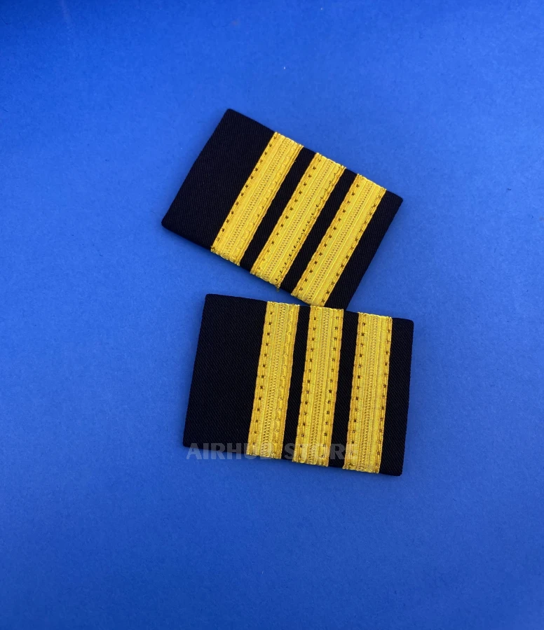 Pilot's shoulder straps 3 stripes mini