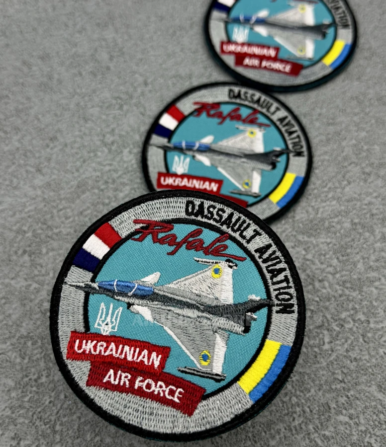 Rafale Ukrainian Air Force Patch
