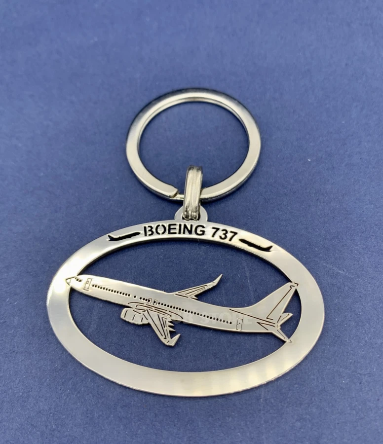 Boeing 737 Keychain