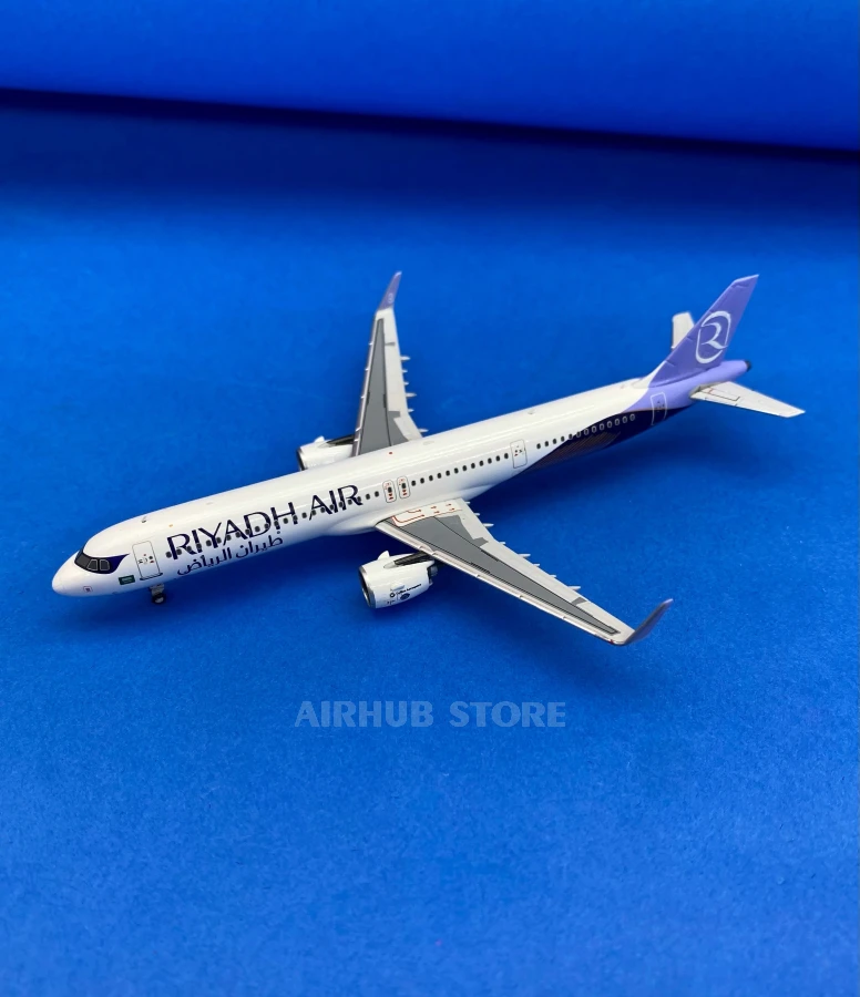 Aircraft Model Airbus A321neo Riyadh Air 1:400