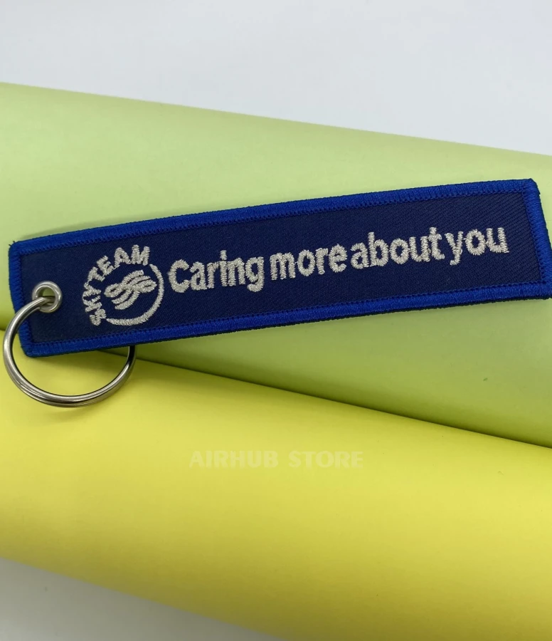 Remove Skyteam Caring more Keychain