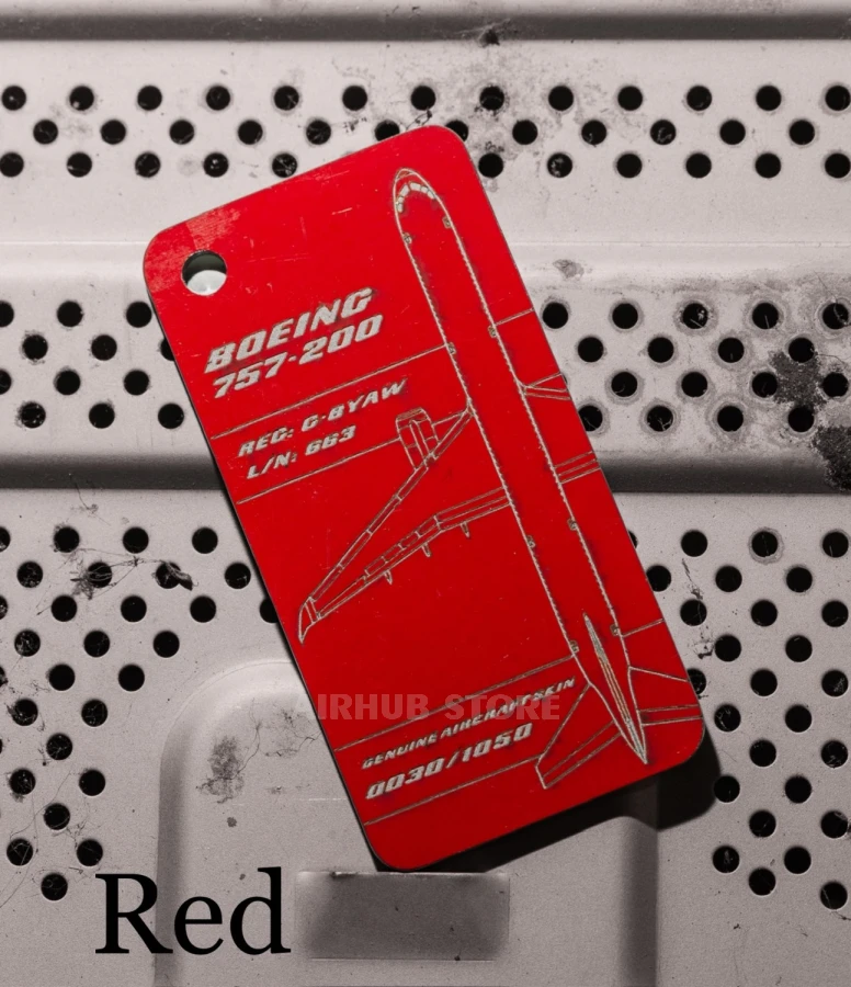 Boeing B757-200 TUI Airways G-BYAW Keychain