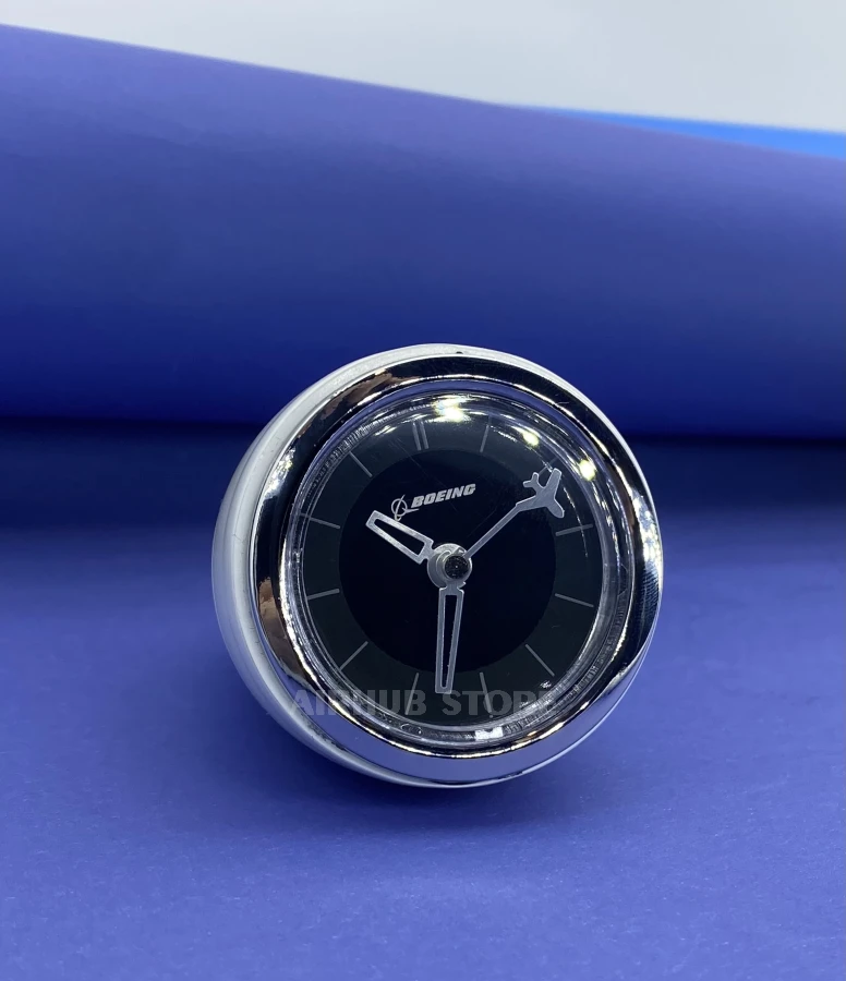 Boeing Airplane Engine Desktop Clock