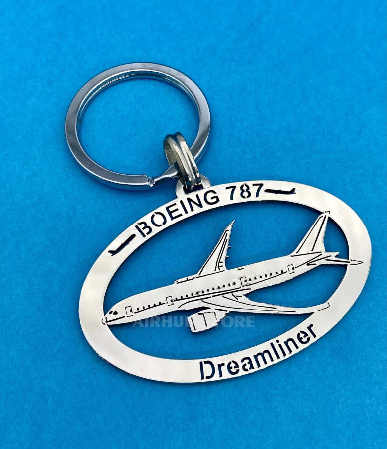 Boeing 787 Keychain