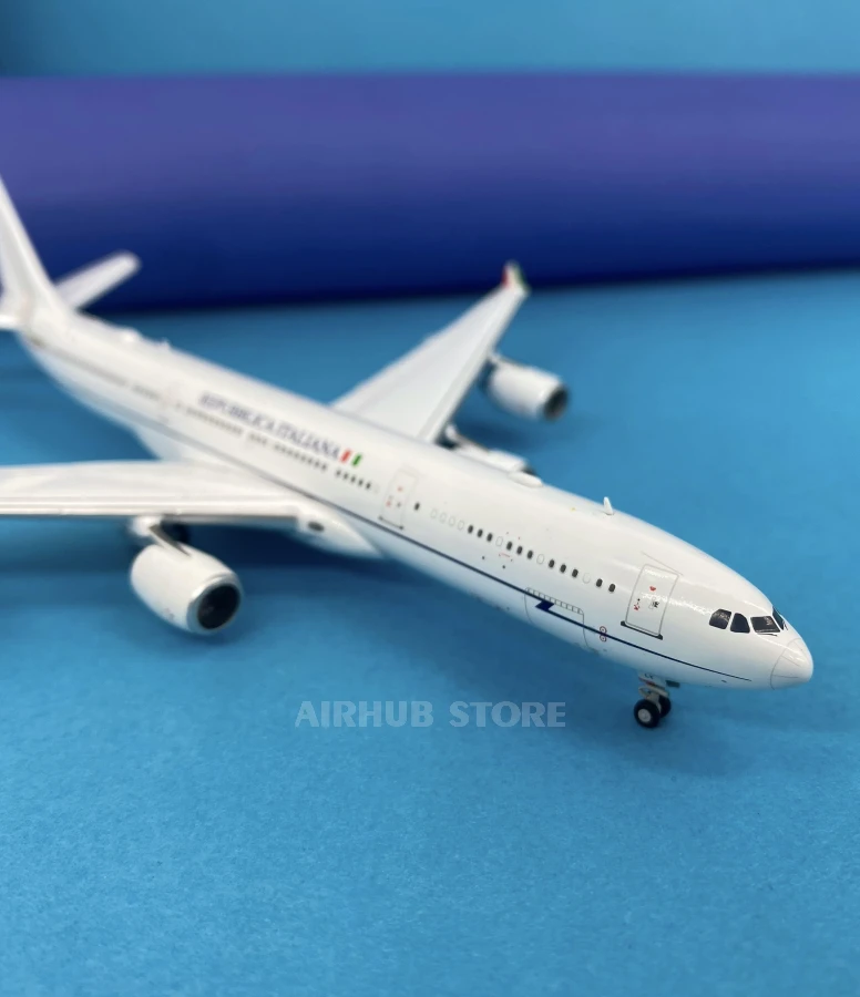 Aircraft Model Airbus A340-500 Repubblica Italiana Italy Air Force 1:400