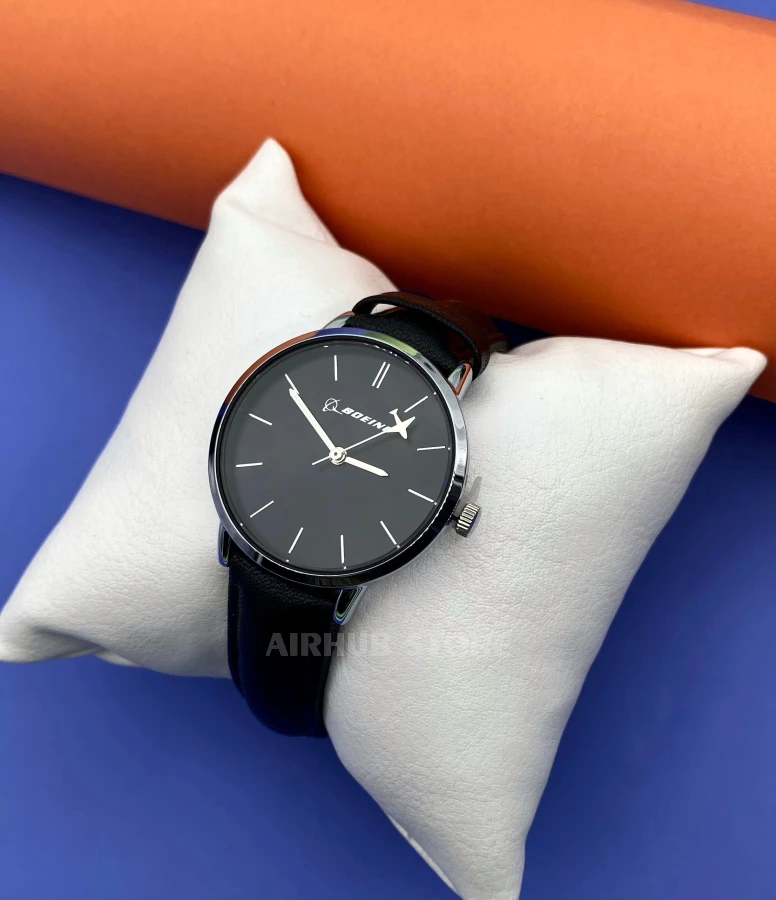 BOEING basic black unisex watch