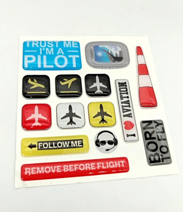 Trust me, I'm a Pilot Sticker pack