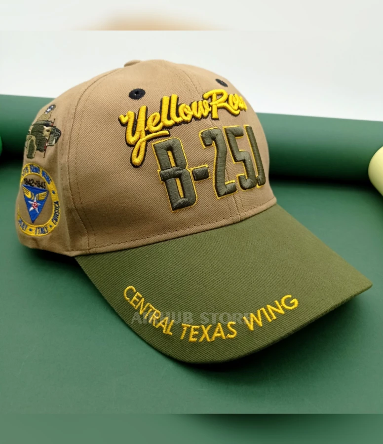 Cap Yellow Rose B-25J