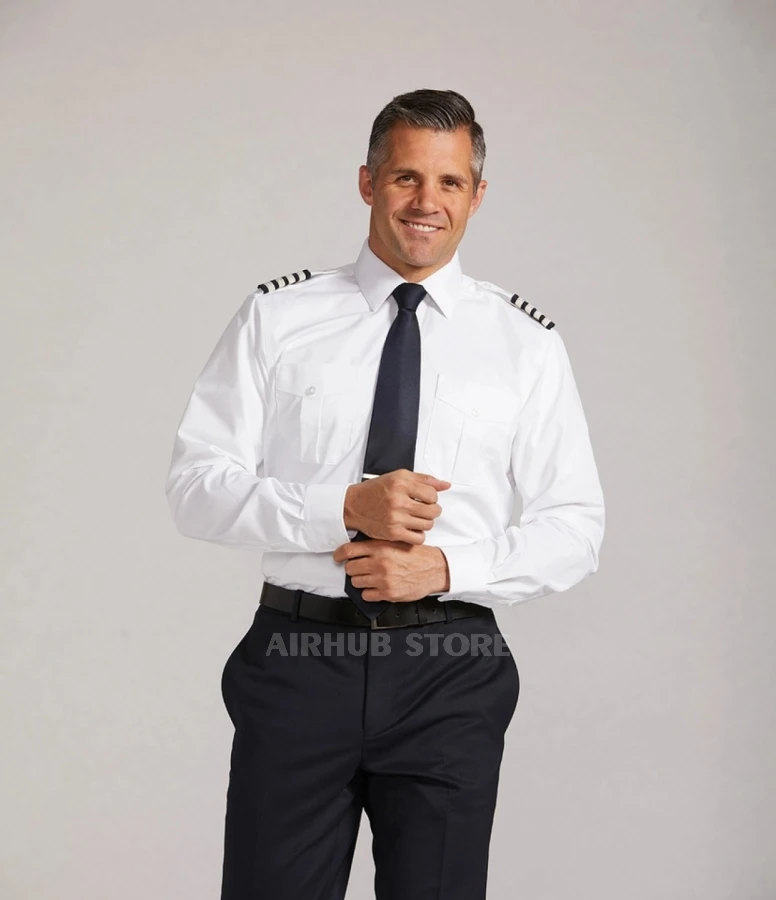 Long sleeves, tapered, TAPE CIRRUS uniform shirt