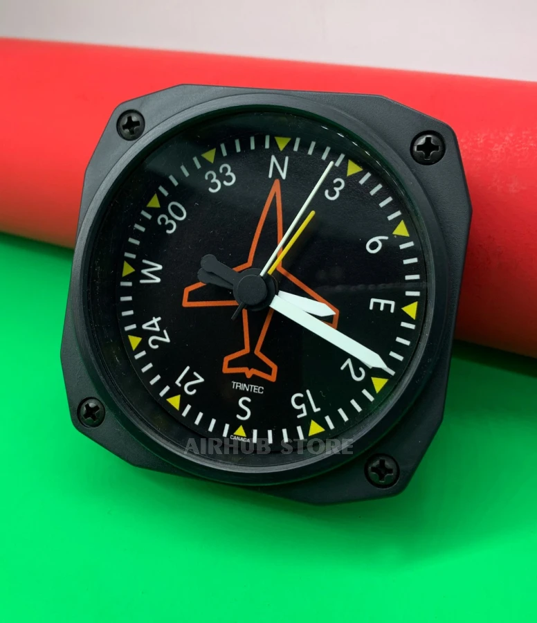 Classic Directional Gyro alarm clock