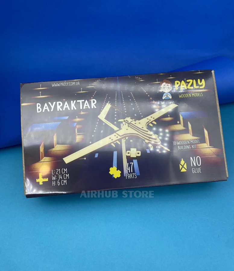 Wooden construction set Bayraktar