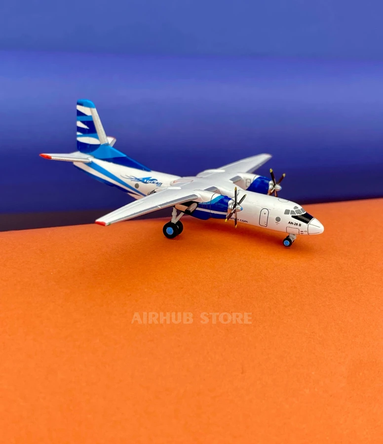 Aircraft Model Antonov An26 Vulkan Air 1:400