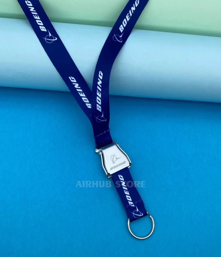 Boeing Seat Belt Buckle Lanyard