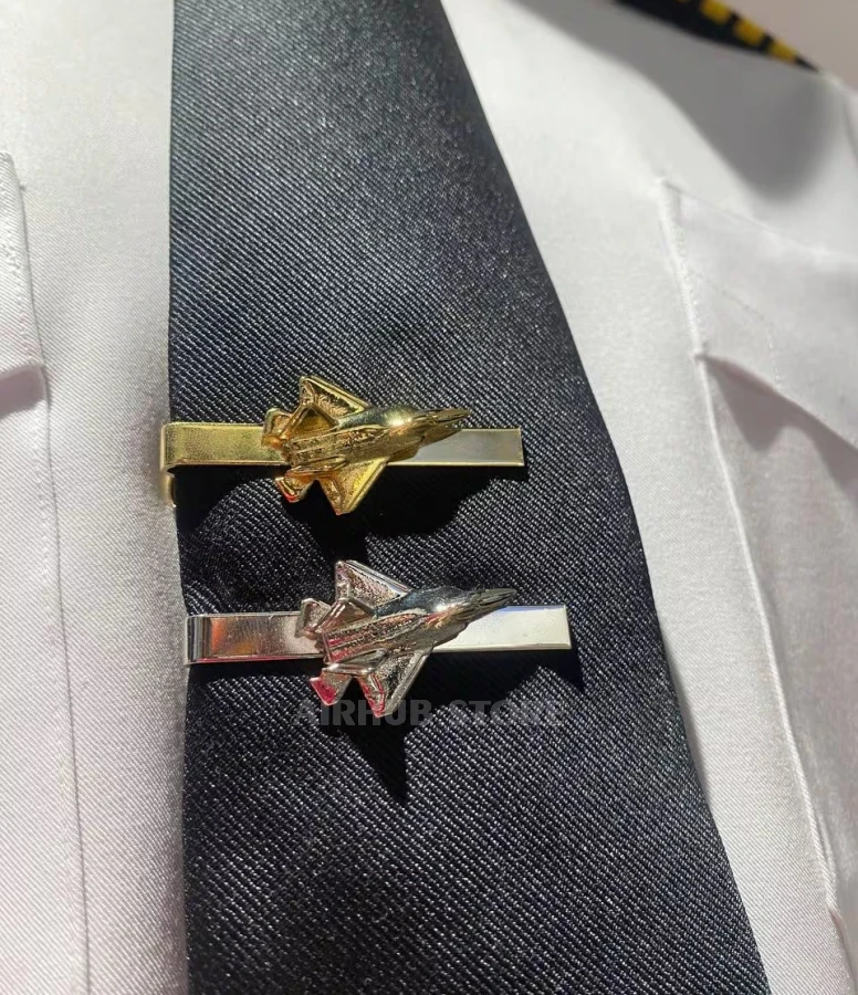 F-22 Raptor Flanker tie clip