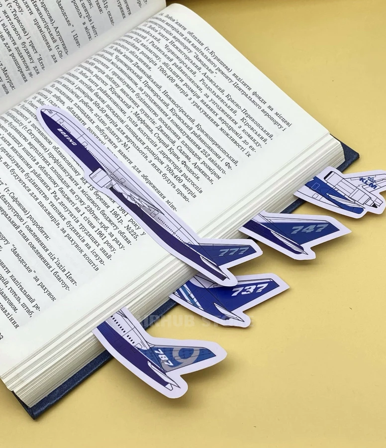Bookmarks for books Boeing