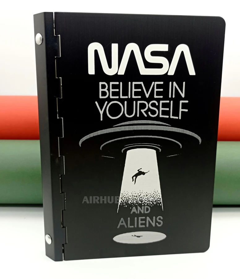 NASA Believe in Yourself and Aliens Notebook