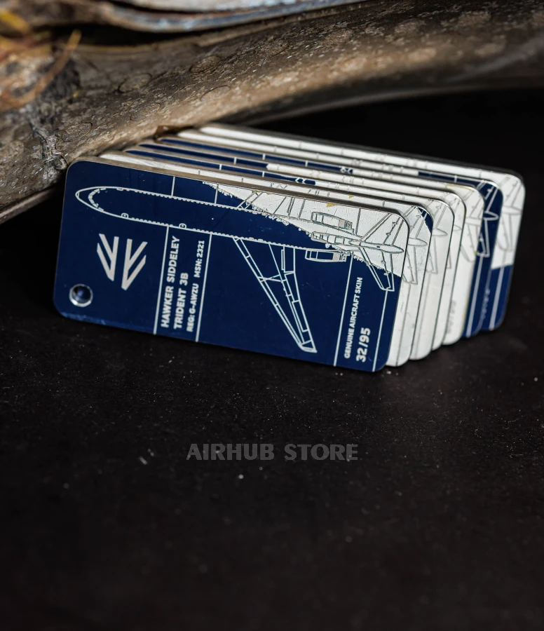 Trident 3B G-AWZU Keychain