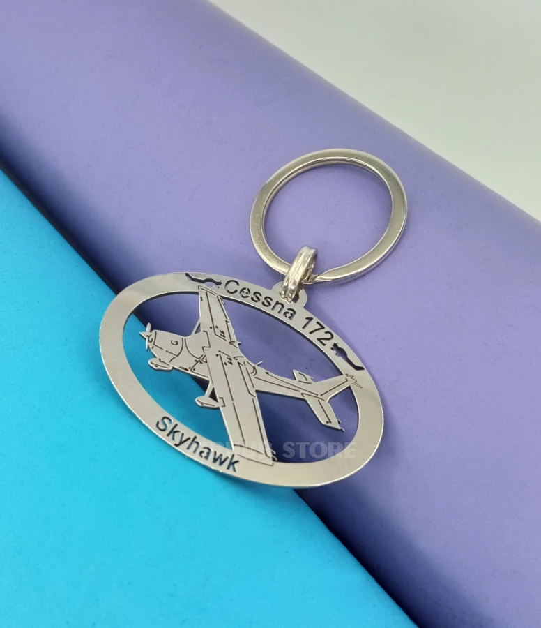 Cessna 172 Skyhawk Keychain