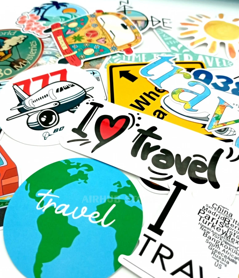 Travel Big Sticker pack