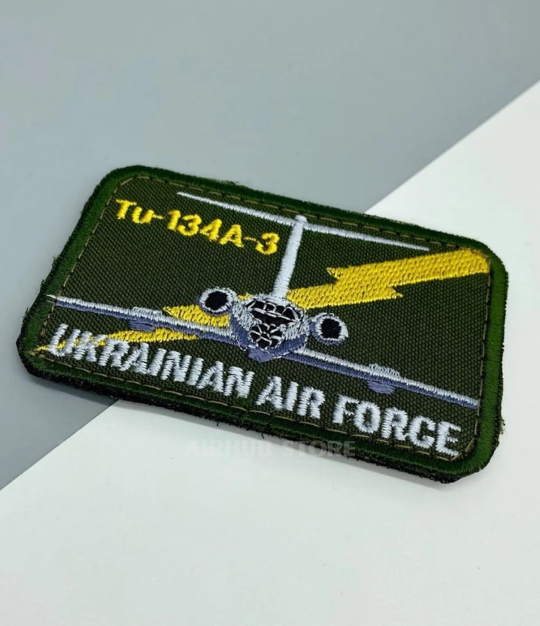 Нашивка TУ-134A-3 Ukrainian Air Force