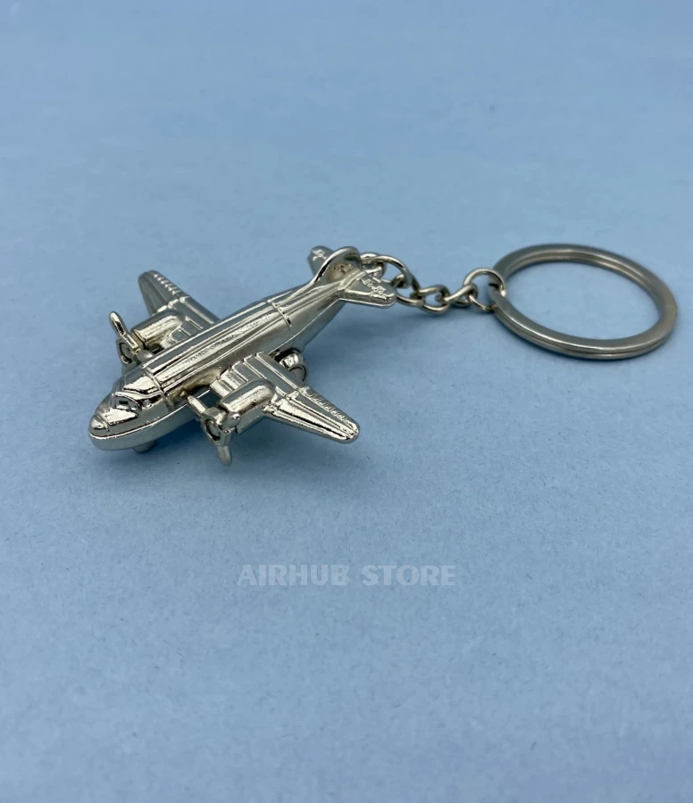Turboprop plane Keychain