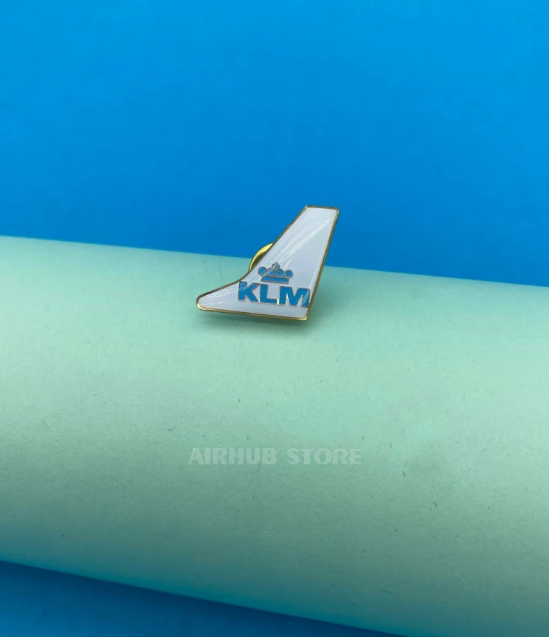 Pin Aircraft Tail Fin KLM