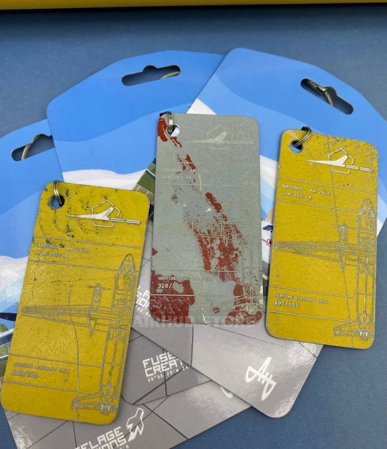 An-26sh Antonov Keychain