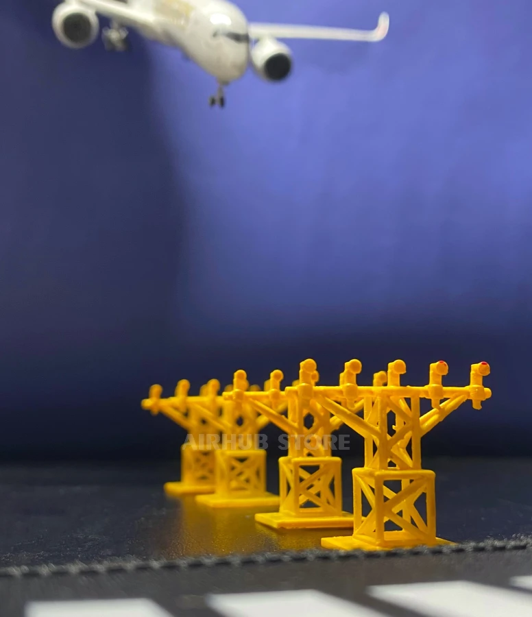 Airport Approach Lights, set 4in1  1:400