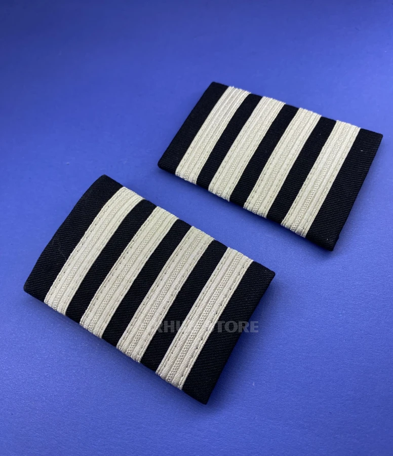 Captain's shoulder straps wide 4 stripes