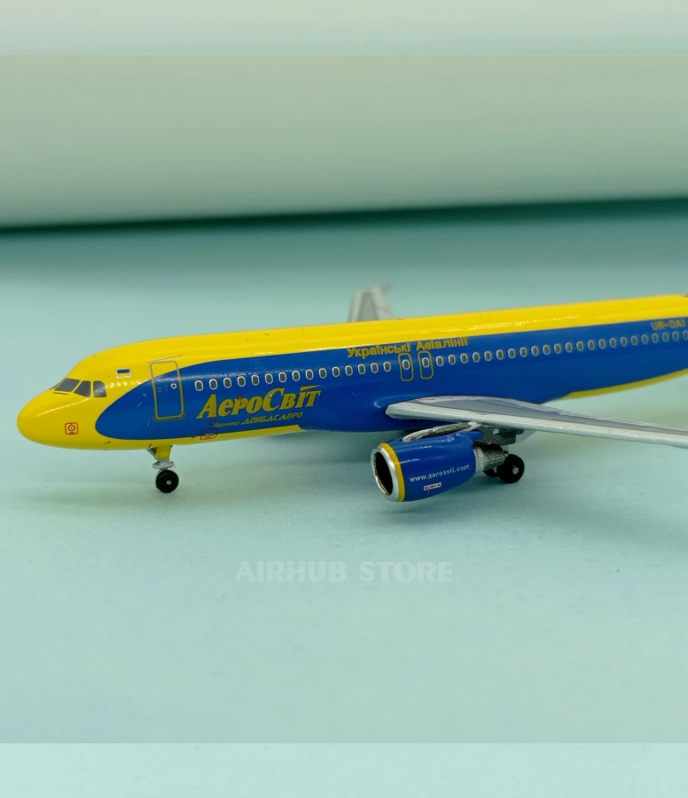 Aircraft Model Airbus A320 Aerosvit Ukraine 1:400
